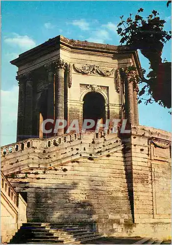 Cartes postales moderne Montpellier (Herault) Le Chateau d'Eau a l'Extremite de la Promenade du Peyrou