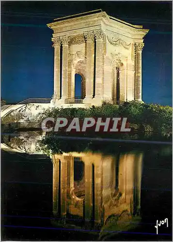 Cartes postales moderne Montpellier (Herault) Couleurs et Lumiere de France Le Chateau d'Eau du Peyrou
