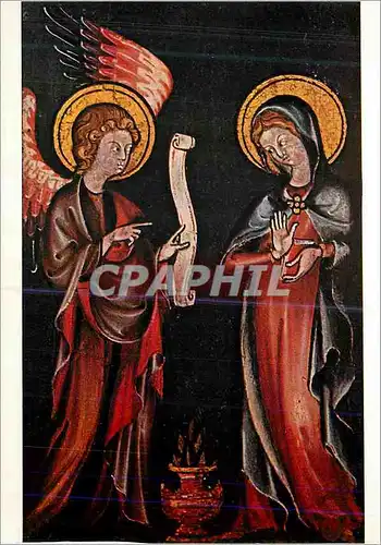 Cartes postales moderne Louvre Paris Verkundigung an Maria Rheinische Schule um 1340
