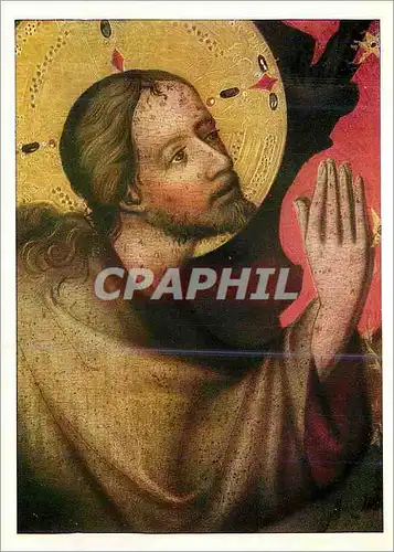 Cartes postales moderne Christus am Olberg Meister des Wittingauer Altars (um 1380) Staatliche Sammlung alter Kunst Prag
