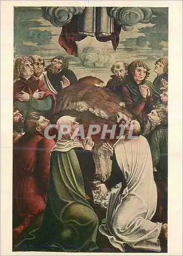 Cartes postales moderne Christi Himmelfahrt Nurnberg Germanisches Museum Teibild eines Altarflugels Tirol um 1500