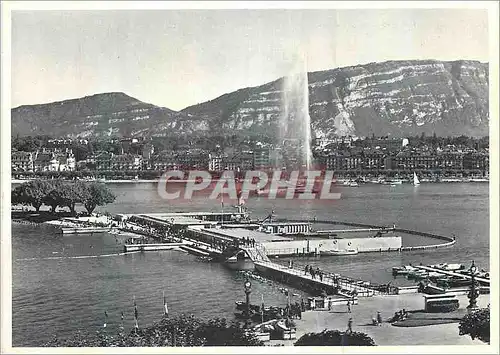 Cartes postales moderne Geneve La Rade et le Saleve