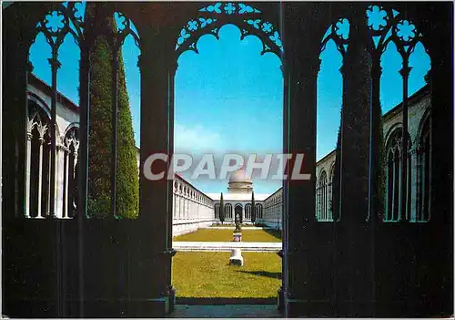 Moderne Karte Pisa Interieur du Cimetiere Monumental