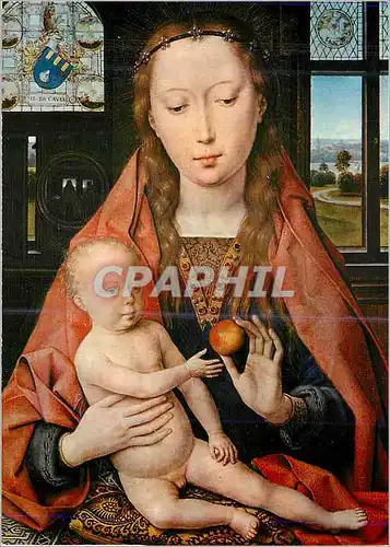 Cartes postales moderne Hans Memling la Vierge a la Pomme