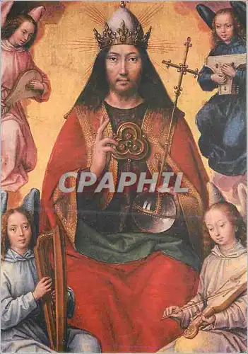 Cartes postales moderne Jesus Christ en Gloire Memling (1433 1494)