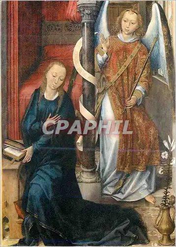 Cartes postales moderne Musee de Dijon l'Annonciation Van Der Stockt