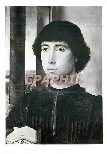 Cartes postales moderne Collection Lehman Portrait d'Homme par Memling