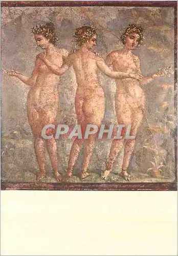 Cartes postales moderne Napoli Museo Nazionale Les Trois Graces