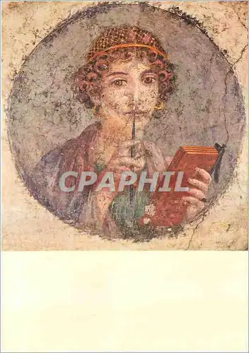 Cartes postales moderne Napoli Museo Nazionale Sappho