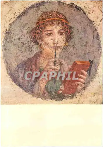 Moderne Karte Napoli Museo Nazionale Sappho