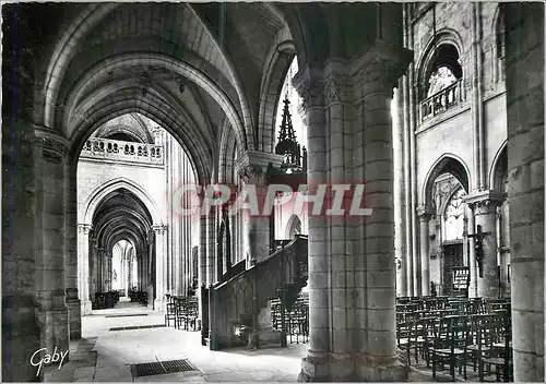 Moderne Karte Senlis (Oise) Interieur de la Cathedrale