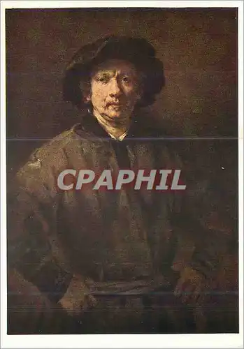 Moderne Karte Rembrandt Harmensz Van Rijn (1606 1669) le Grand Portrait de l'Artiste (Wien Kunsthistorisches M