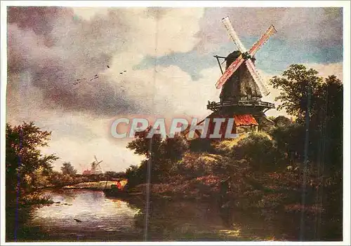Cartes postales moderne J Van Ruisdael le Moulin a Vent (Berlin)