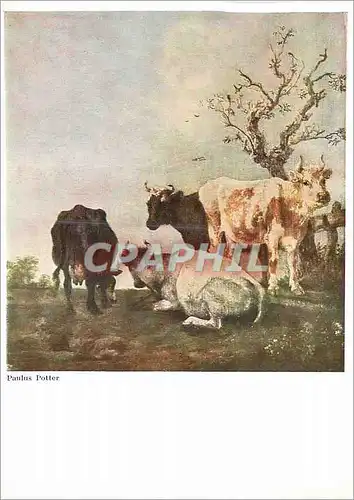 Cartes postales moderne Zurich Paulus Potter Vaches au Paturage (Kassel) Walter Classen Kunstverlag