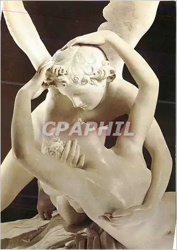 Cartes postales moderne Paris Musee du Louvre Antonio Canova (1757 1822) Psyche Ranimee par le Baiser de l'Amour (Detail