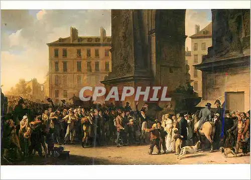 Cartes postales moderne Musee Carnavalet Paris Louis Leopold Boilly (1761 1845) Huile sur Toile