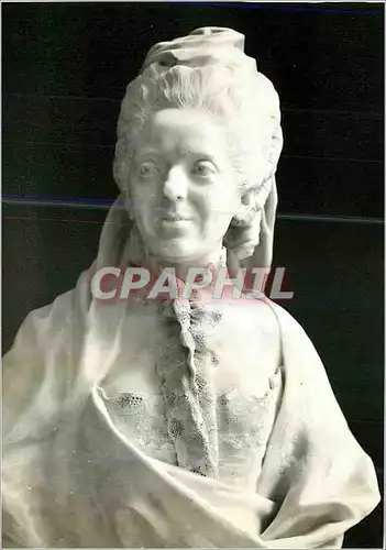 Cartes postales moderne Musee du Louvre Pavillon de Flore J A Houdon (1741 1828) Buste de Madame Adelaide Fille de Louis