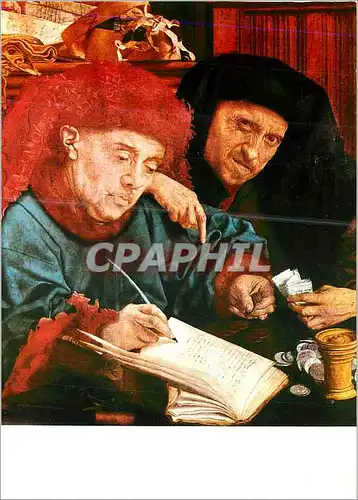 Cartes postales moderne Napoli Chateau Royal G Messeys Les Deux Usuiers Peinture a l'Huile sur Bois