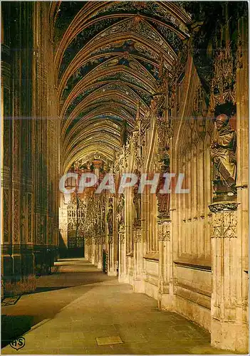 Moderne Karte Albi (Tarn) Ville d'Art Centre de Tourisme Interieur de la Basilique Sainte Cecile (XIIIe S) Cot