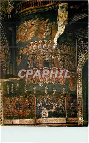 Cartes postales moderne Albi (Tarn) Ville d'Art Centre de Tourisme Interieur de la Basilique Ste Cecile (XIIIe S) Detail