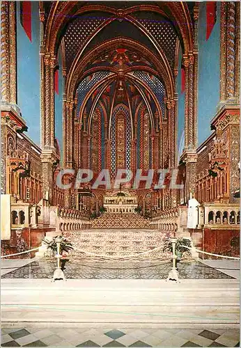 Cartes postales moderne Tarascon Abbaye de St Michel de Frigolet le Choeur de l'Eglise Abbatiale