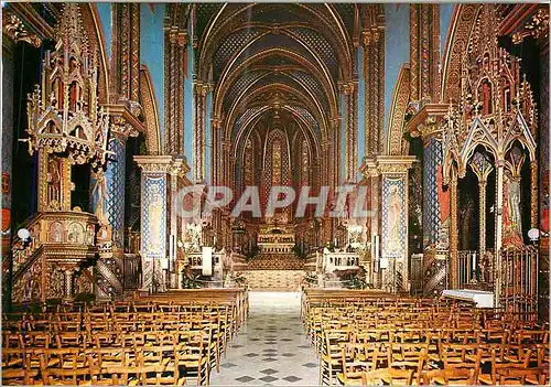 Cartes postales moderne Tarascon Abbaye de St Michel de Frigolet Interieur de l'Eglise Abbatiale