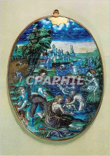 Cartes postales moderne Paris Musee du Louvre Pierre Courteys (1520 1586) l'Ete