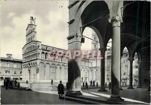 Cartes postales moderne Lucca S Michele e Loggia Del Palazzo Pretorio