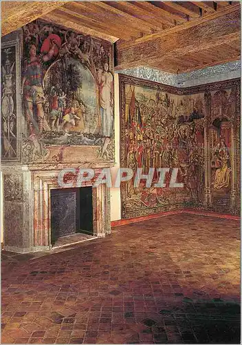 Moderne Karte Musee National de la Renaissance Chateau d'Ecouen (Val d'Oise) la Chambre du Roi