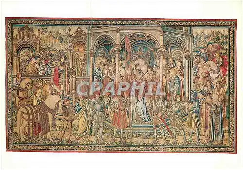 Cartes postales moderne Musee National de la Renaissance Chateau d'Ecouen (Val d'Oise) Tenture de David Bruxelles