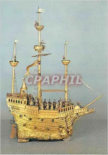 Cartes postales moderne Musee National de la Renaissance Chateau d'Ecouen (Val d'Oise) Nef de Charles Quint