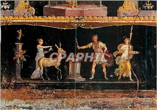 Cartes postales moderne Pompei Casa Vetti le Sacrifice de Iphigenie