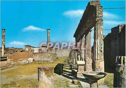 Cartes postales moderne Pompei Temple d'Apollon
