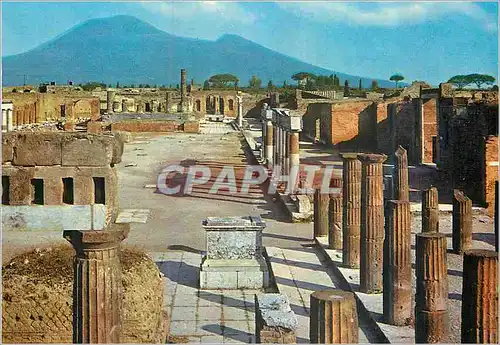 Moderne Karte Pompei Forum Civil