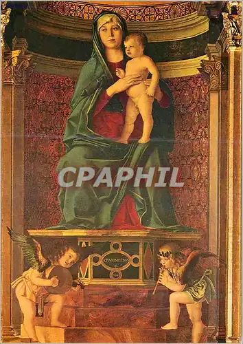 Cartes postales moderne Venezia Eglise S Maria dei Frari Scaristie Triptique (G Bellini)