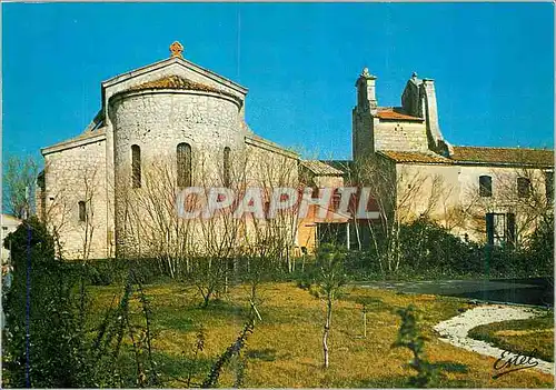 Moderne Karte En Provence Saint Martin de Creau (Bouches du Rhone) L'eglise