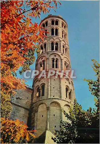 Moderne Karte Uzes (Gard) 1er Duche de France Residence des Ducs d'Uzes depuis plus de 10 sieces La tour Fenes