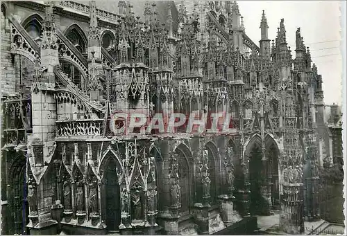 Cartes postales moderne Louviers (Eure) Eglise Notre Dame Details facade