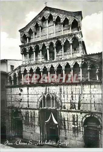 Cartes postales moderne Pisa Chiesa S Michele in Borgo