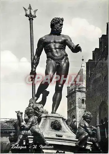 Cartes postales moderne Bologna Le Nettuno Neptune