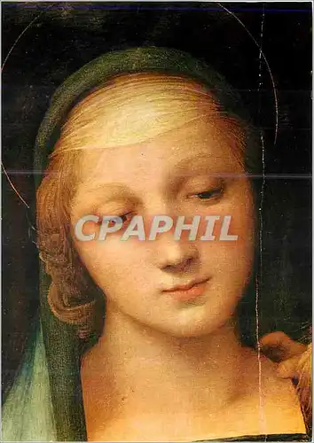 Cartes postales moderne Firenze Galleria Pitti Raffaello (Raffaello Satuno o Santi) Urbino 1483 Roma 1520 Madona du Gran