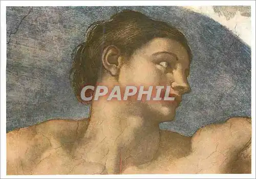 Cartes postales moderne Adamo Michelangelo Roma Cappella Sistina