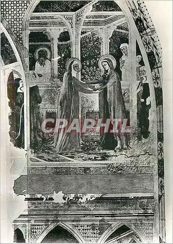 Cartes postales moderne Villeneuve les Avignon (Gard) Chartreuse du Val de Benediction Chapelle d'Innocent VI Fresque du