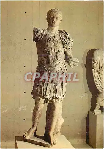 Cartes postales moderne Musee de Vaison la Romaine (84 Vaucluse) Empereur Cuirasse marbre IIe s apres J C