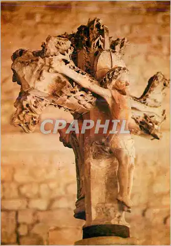 Cartes postales moderne Vaison la Romaine Cloitre de l'ancienne Cathedrale Notre Dame Croix double face du XVe siecle Co