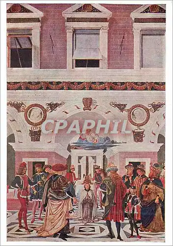 Cartes postales moderne Perugia Galleria Nazionale dell'Umbria Pietro Perugino (1445 1523) Miracle de St Bernardin