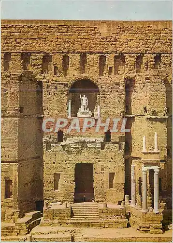 Cartes postales moderne Orange (Vaucluse) Le Theatre Antique La Statue de l'Empereur Auguste