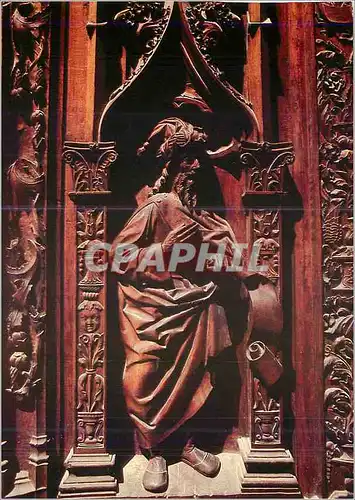 Cartes postales moderne Aix En Provence Cite du Roy Rene Cathedrale Saint Sauveur Portes en bois sculpte (Oeuvre de Jean