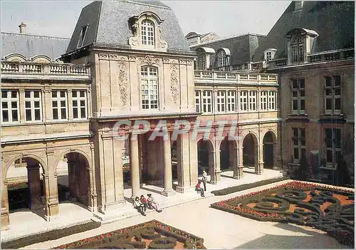 Moderne Karte Musee Carnavalet Paris L'avant coprs central de l'hotel de Choiseul (Vers 1710) remonte dans le