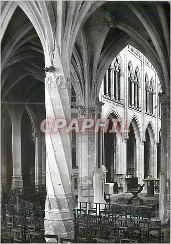 Cartes postales moderne Paris Eglise St Severin La Palmeraie XVe siecle La nef et son faux triforium cote sud